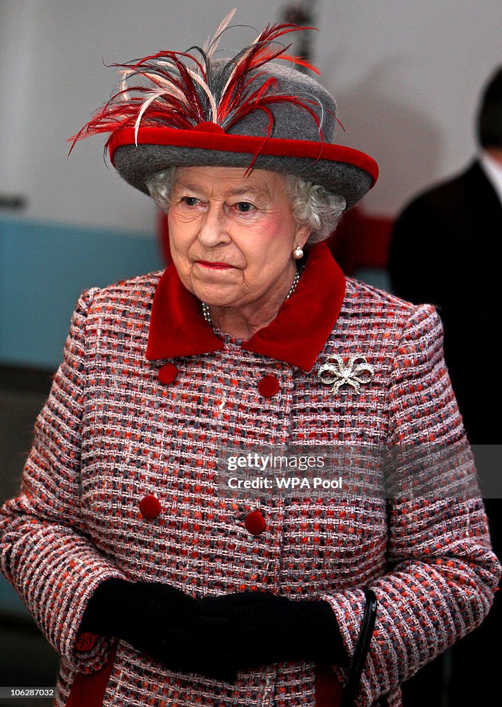 The Queen Visits Companies In Essex