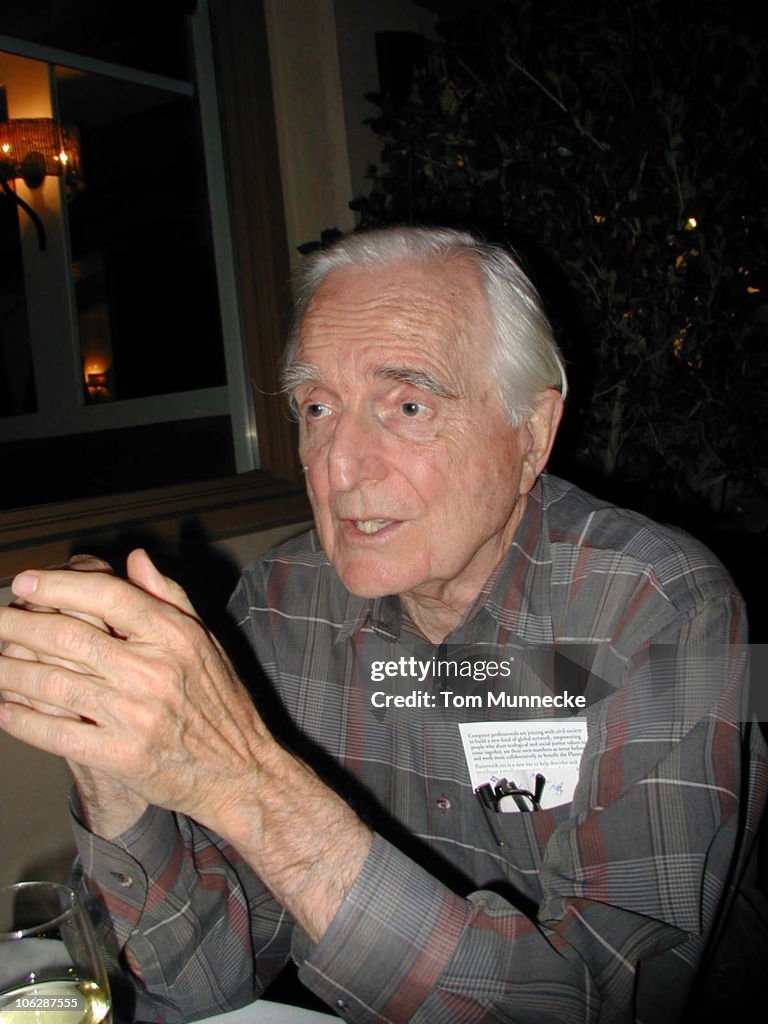Portrait Of Computer Pioneer Douglas Engelbart