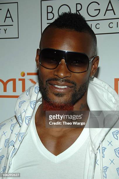 Tyson Beckford during Borgata Hotel Casino & Spa Hosts Fight Weekend After Party at MIXX Nightclub in Atlantic City, New Jersey, United States.