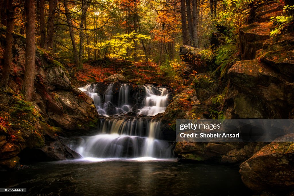 Bunnell's Falls, Burlington, Connecticut