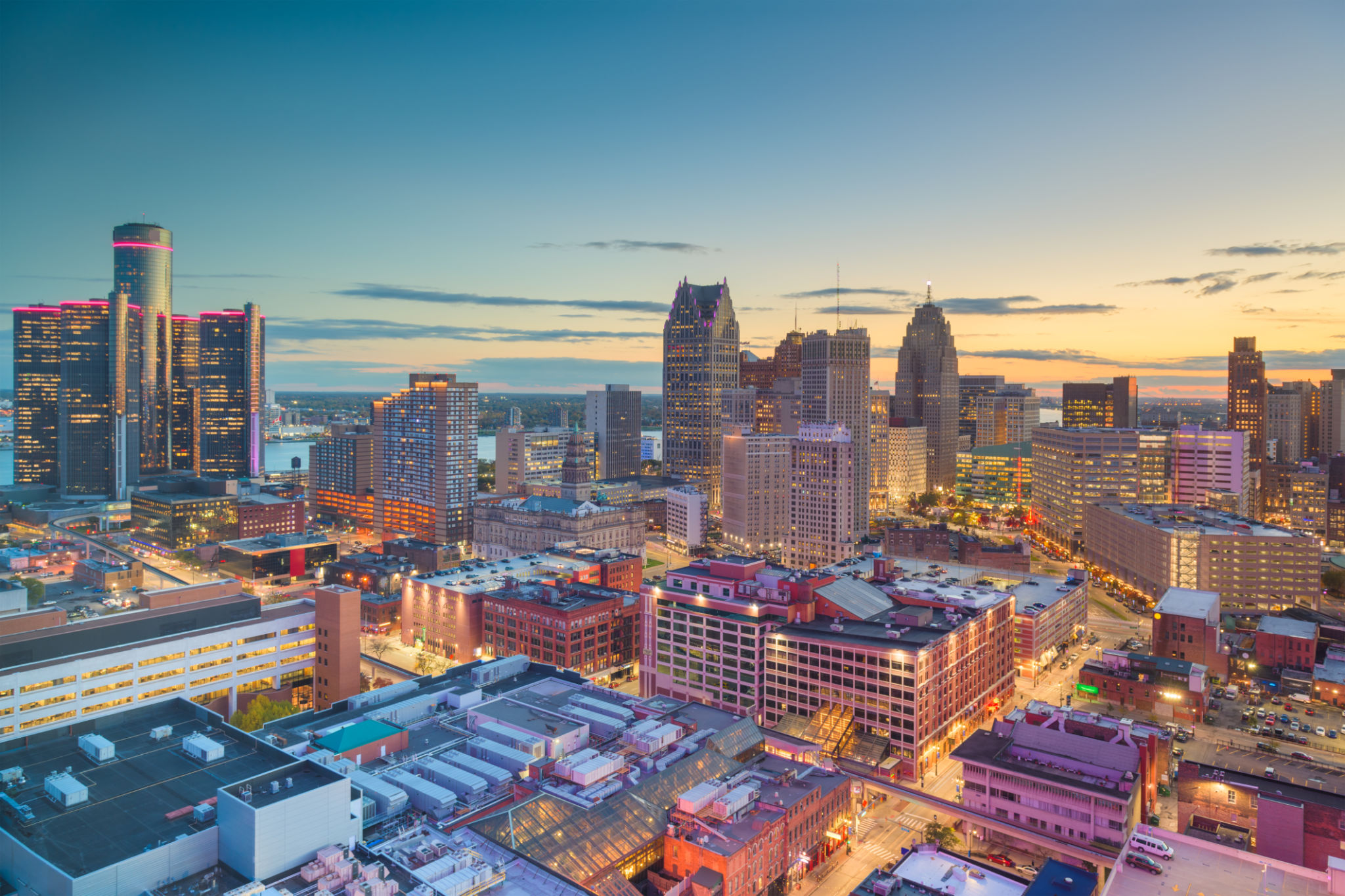 detroit landscape