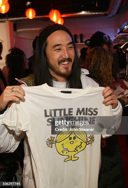 Steve Aoki At Mr. Men & Little Miss during 2007 Park City - Village at the Lift - Day 5 at Village at the Lift in Park City, Utah, United States.