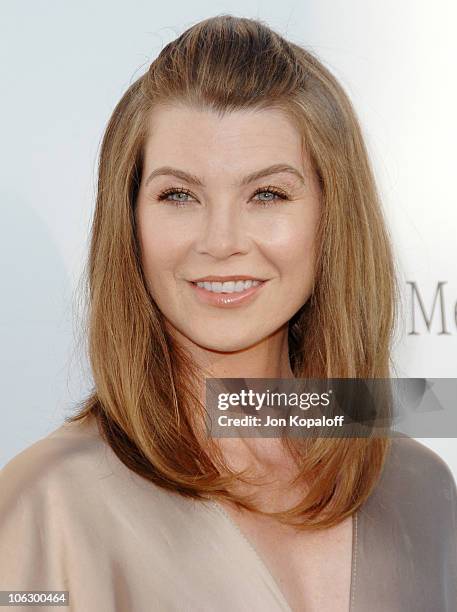 Ellen Pompeo during Sixth Annual Chrysalis Butterfly Ball - Arrivals at Home of Susan Harris & Hayward Kaiser in Mandeville Canyon, California,...