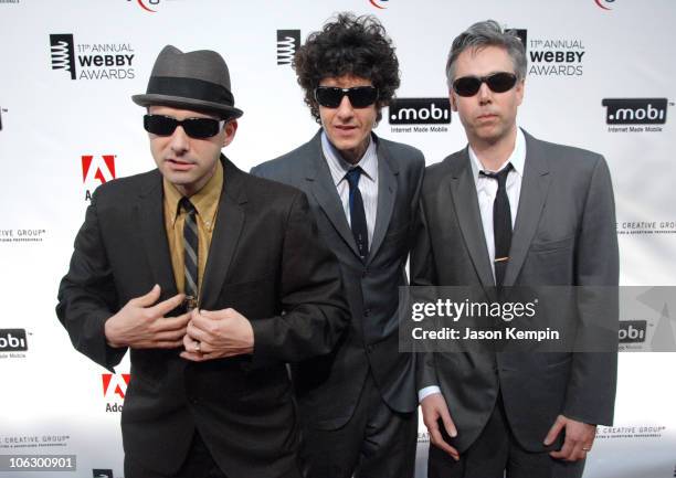 Beastie Boys during The 11th Annual "Webby Awards" - June 5, 2007 at Cipriani Wall Street in New York City, New York, United States.