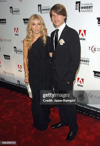 Rachel Zoe and Rodger Berman during The 11th Annual "Webby Awards" - June 5, 2007 at Cipriani Wall Street in New York City, New York, United States.