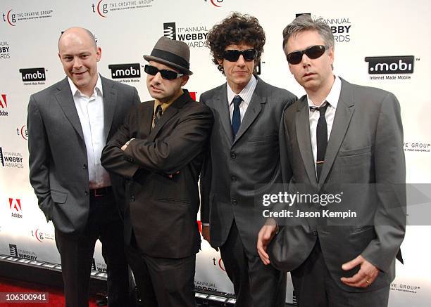 Rob Corddry and The Beastie Boys during The 11th Annual "Webby Awards" - June 5, 2007 at Cipriani Wall Street in New York City, New York, United...