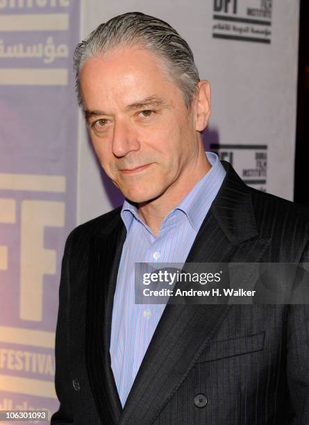 Actor William Shimell arrives at the "Certified Copy" premiere during the 2010 Doha Tribeca Film Festival held at the Katara Cinema on October 28,...