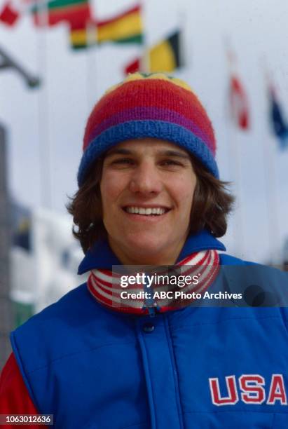 Lake Placid, NY Eric Heiden at the 1980 Winter Olympics / XIII Olympic Winter Games, James B Sheffield Olympic Skating Rink.