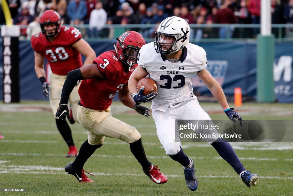 COLLEGE FOOTBALL: NOV 17 Yale at Harvard