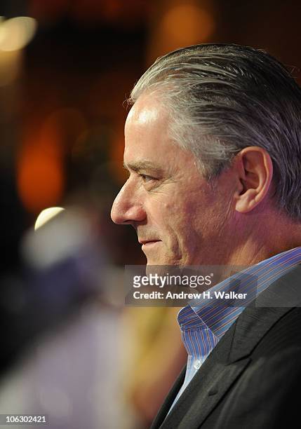 Actor William Shimell arrives at the "Certified Copy" premiere during the 2010 Doha Tribeca Film Festival held at the Katara Cinema on October 28,...