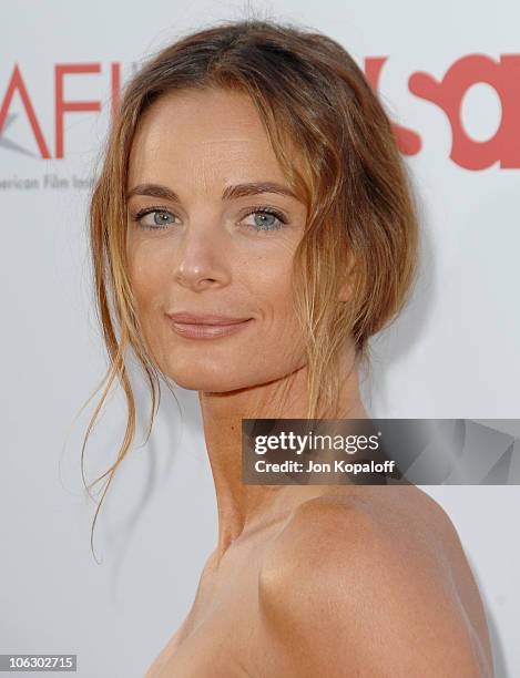 Gabrielle Anwar during 35th Annual AFI Life Achievement Award Honoring Al Pacino - Arrivals at Kodak Theatre in Hollywood, California, United States.