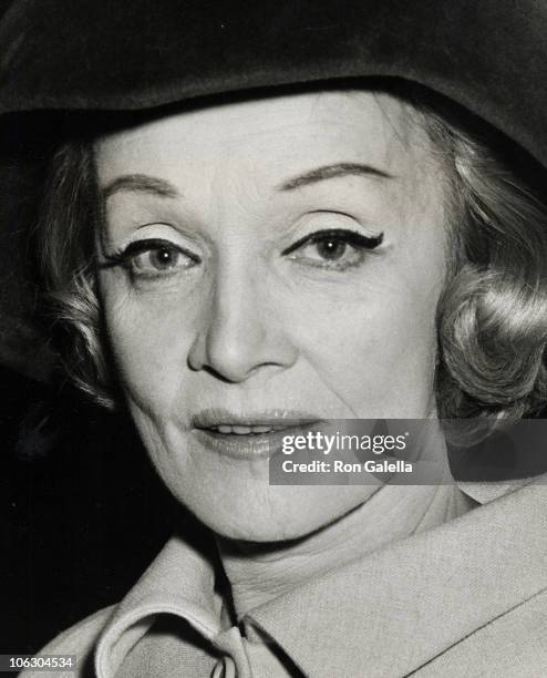 Marlene Dietrich during Marlene Dietrich Press Conference - September 25, 1967 at L'Etoile in New York City, New York, United States.