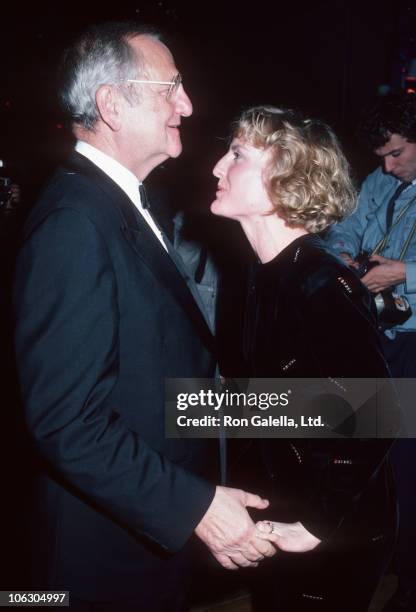 Lee Iacocca and Lia Iacocca during Statue of Liberty Centennial Gala at Lincoln Center in New York City, New York, United States.