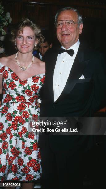 Lia Iacocca and Lee Iacocca during "Steel Magnolias" New York City Premiere Party at Puck Building in New York City, New York, United States.