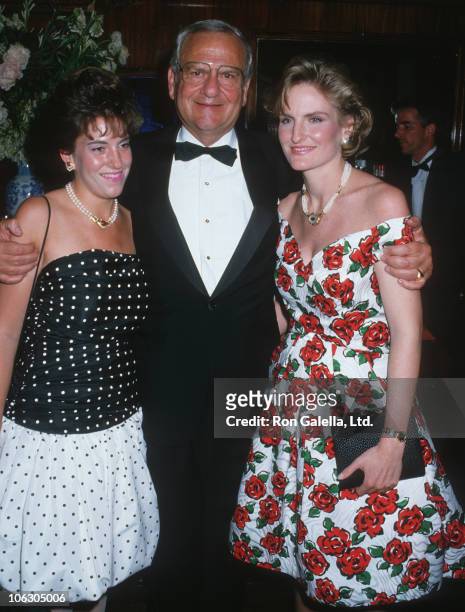Kathryn Iacocca, Lee Iacocca and Lia Iacocca during "Steel Magnolias" New York City Premiere Party at Puck Building in New York City, New York,...