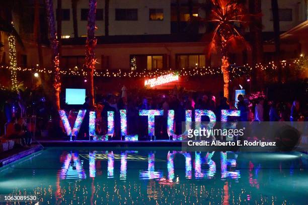 General view of atmosphere as seen during the the Vulture Festival presented by AT&T at Hollywood Roosevelt Hotel on November 17, 2018 in Hollywood,...