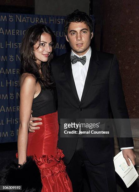 Fabian Basabe with Martina Basabe during The 2006 Winter Dance Celebrates Desert Oasis at Museum of Natural History in New York City, New York,...