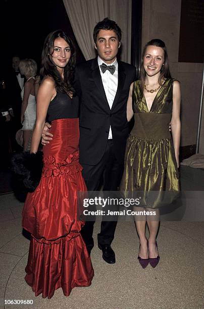 Martina Basabe, Fabian Basab and Molly Friedman during The 2006 Winter Dance Celebrates Desert Oasis at Museum of Natural History in New York City,...
