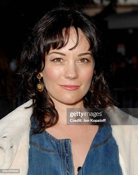 Actress Natasha Gregson Wagner arrives at the Los Angeles Premiere "The Kingdom" at the Mann Village Theater on September 17, 2007 in Westwood,...