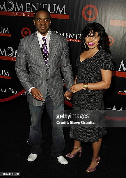 Duane Martin and Tisha Campbell during "The Seat Filler" Los Angeles Premiere - Arrivals at El Capitan Theatre in Hollywood, California, United...