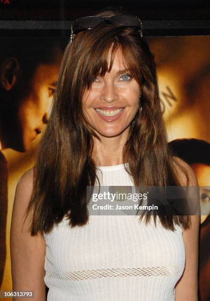 Model Carol Alt arrives at the premiere of "Lust, Caution" at the Landmark Sunshine Cinema on September 27, 2007 in New York City.