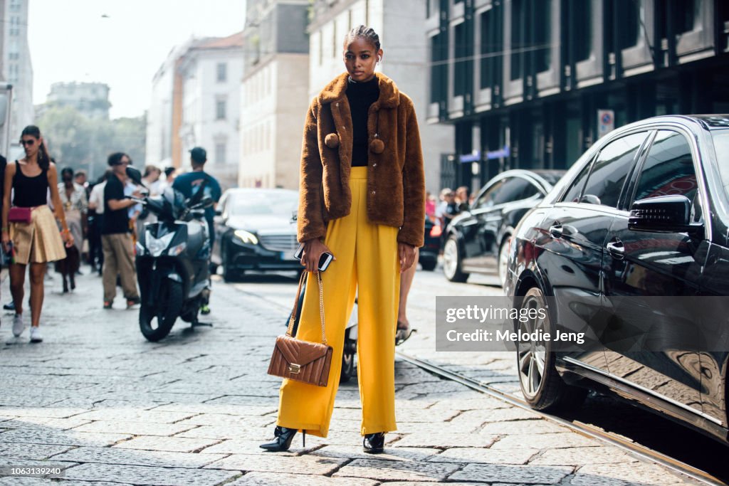 Street Style: September 21 - Milan Fashion Week Spring/Summer 2019