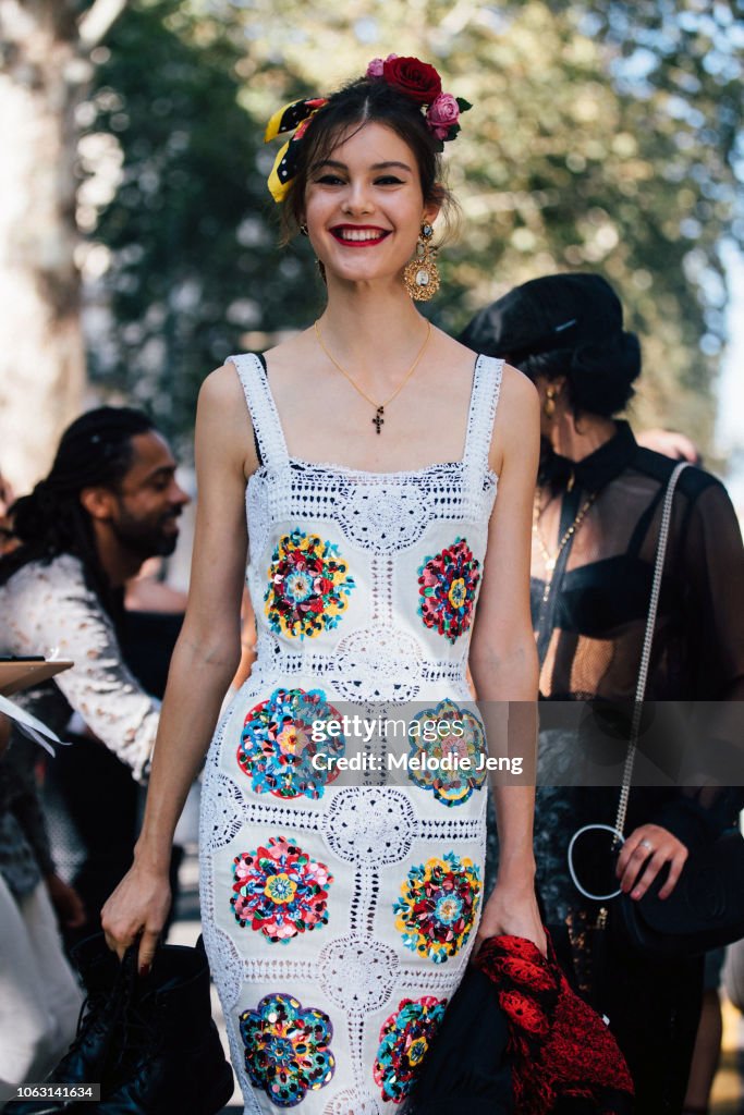 Street Style: September 23 - Milan Fashion Week Spring/Summer 2019