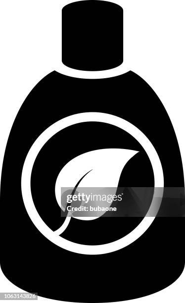 environmental detergent icon with long shadow - fabric softener stock illustrations
