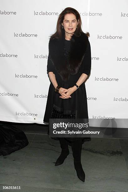 Dayle Haddon during Liz Claiborne Celebrates the New Look of Liz at Museum of Modern Art at 11 West 53rd Street in New York City, New York, United...