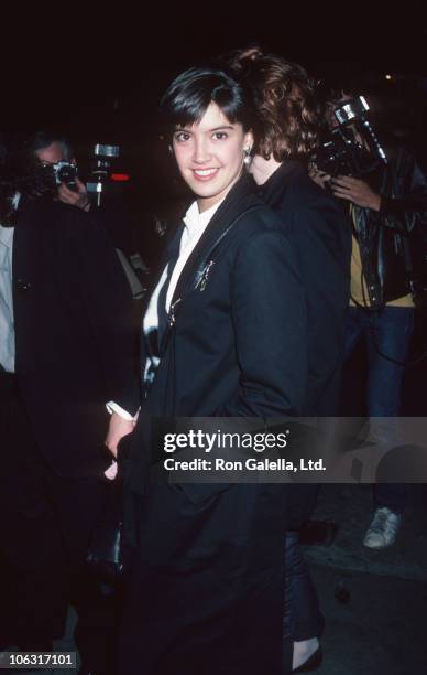 Phoebe Cates during Phoebe Cates Sighted at Marylou's - May 8, 1986 at Marylou's in New York City, New York, United States.