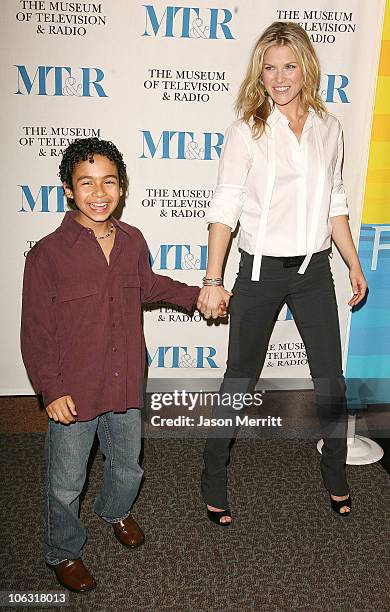 Ali Larter and Noah Gray-Cabey during The 24th Annual William S. Paley Television Festival - An Evening with "Heroes" at DGA in Hollywood,...