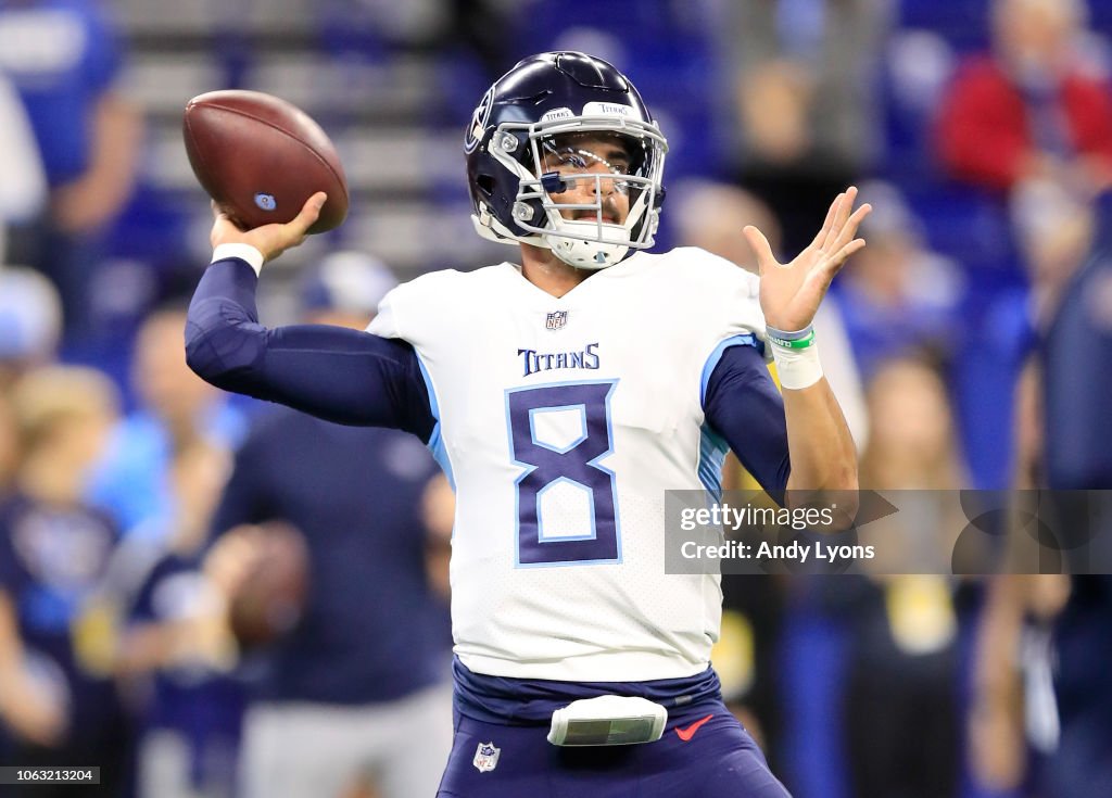 Tennessee Titans v Indianapolis Colts