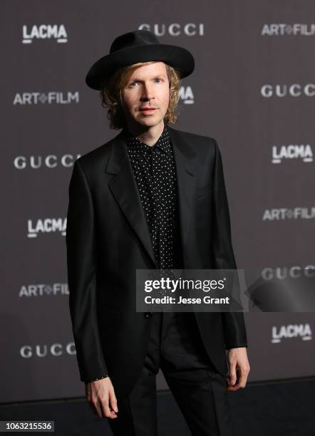 Beck attends the 2018 LACMA Art + Film Gala at LACMA on November 03, 2018 in Los Angeles, California.