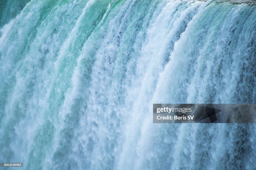 Fresh water flowing