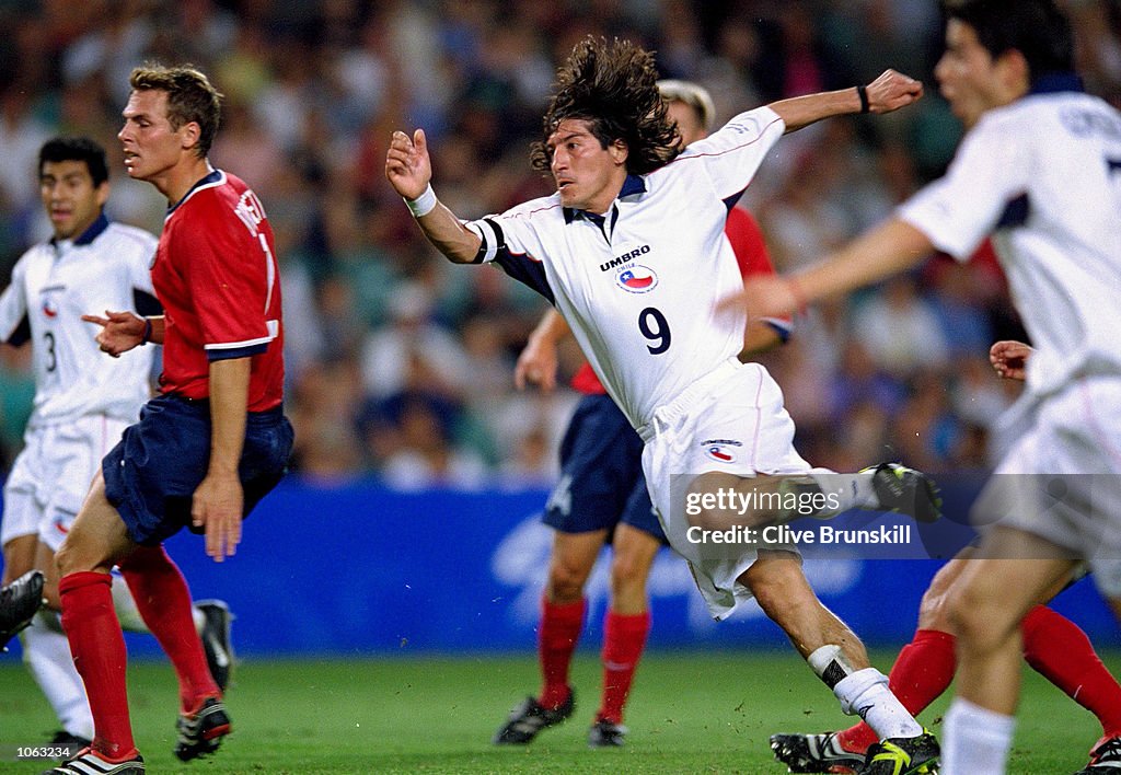 Ivan Zamorano Of Chile Scores In The Mens Football Bronze Medal Match ivan-zamorano-of-chile-scores-in-the-mens-football-bronze-medal-match