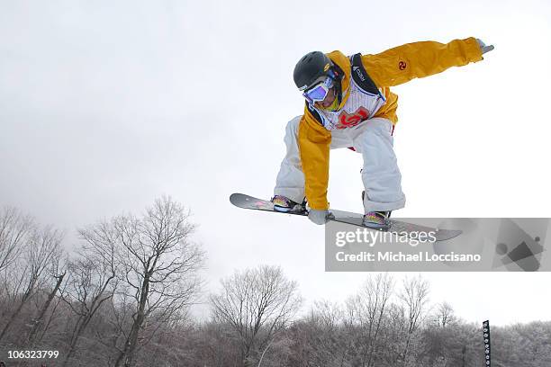 Mason Aguirre during 25th Annual Burton U.S. Open - 2007 at Stratton Mountain in Stratton, Vermont, United States.