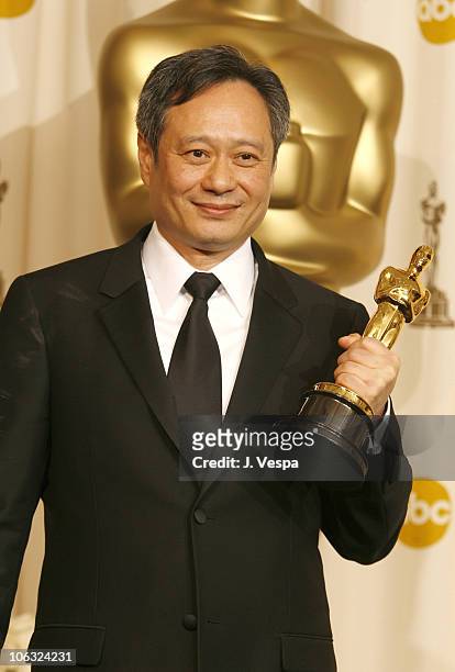 Ang Lee, winner Best Director for "Brokeback Mountain"