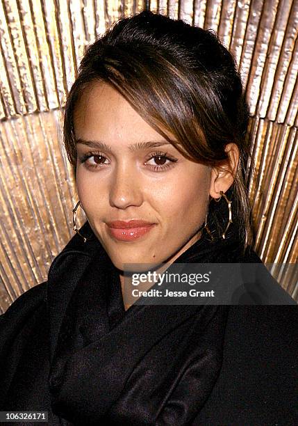 Jessica Alba during "Crash" Cool Down Party - Hosted by Paul Haggis and Chris "Ludacris" Bridges at Beverly Towers in Los Angeles, California, United...
