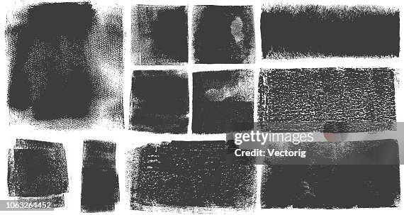Grunge Brush Stroke Paint Boxes Backgrounds Grunge Brush Stroke Paint Boxes Backgrounds