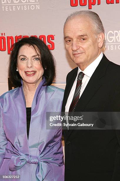 David Chase during "The Sopranos" Final Season World Premiere - Arrivals at Radio City Music Hall in New York City, New York, United States.