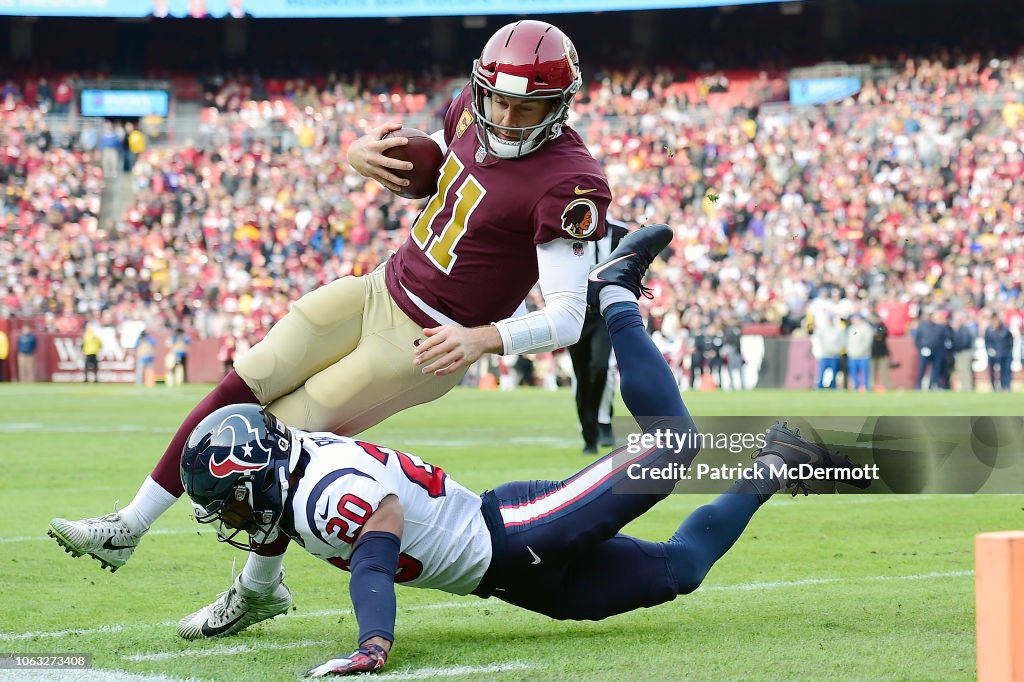 Houston Texans v Washington Redskins