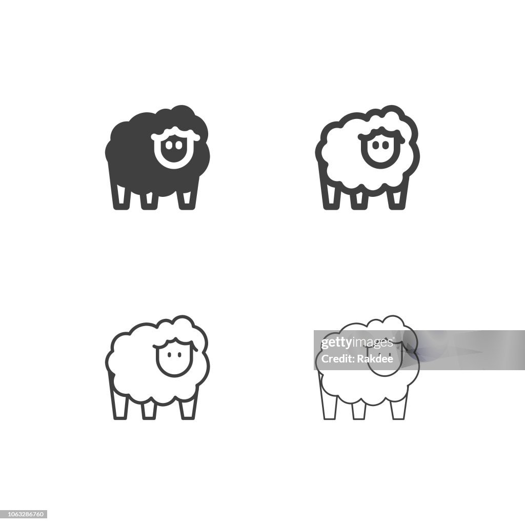 Sheep Icons - Multi Series