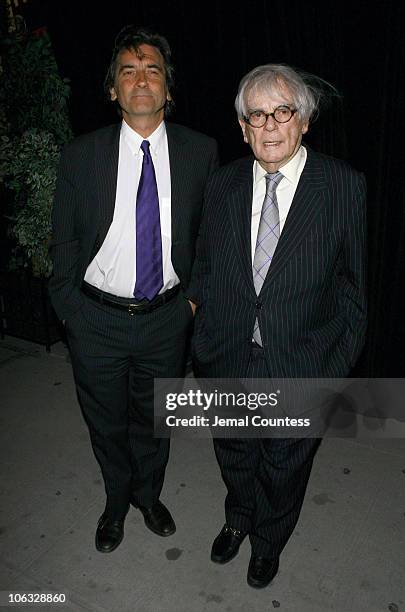 Griffin Dunne and Dominick Dunne during "The Year of Magical Thinking" Broadway Opening Night - Arrivals at Booth Theatre in New York City, New York,...