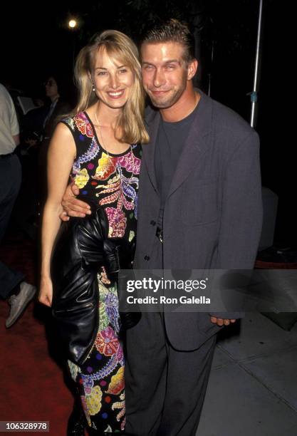 Chynna Phillips and Stephen Baldwin during World Premiere of "Malice" - September 29, 1993 at Academy Theater in Beverly Hills, California, United...