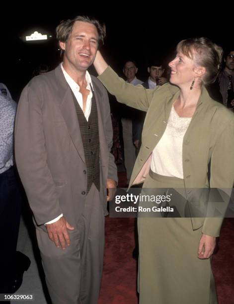 Bill Pullman and Tamara Hurwitz during World Premiere of "Malice" - September 29, 1993 at Academy Theater in Beverly Hills, California, United States.