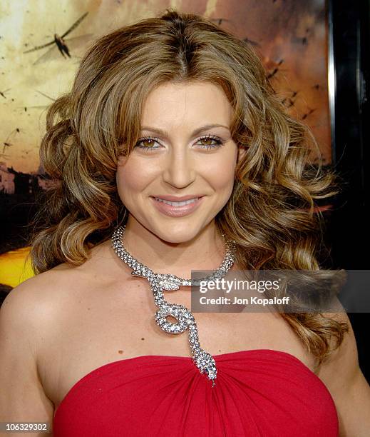 Cerina Vincent during "The Reaping" Los Angeles Premiere - Arrivals at Mann Village Theater in Westwood, California, United States.