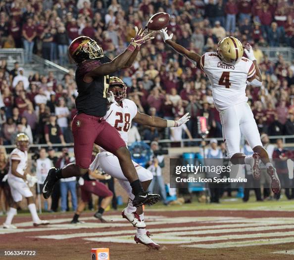 COLLEGE FOOTBALL: NOV 17 Boston College at Florida State COLLEGE FOOTBALL: NOV 17 Boston College at Florida State