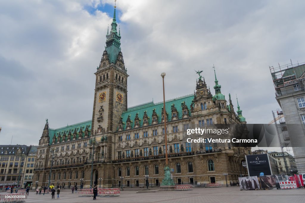 City Hall of Hamburg (Germany)