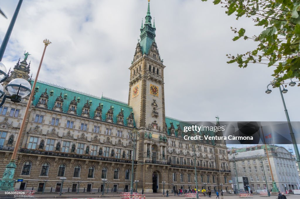 City Hall of Hamburg (Germany)