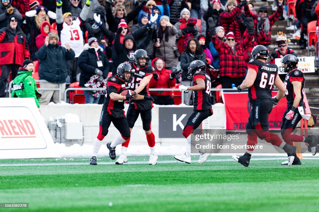 CFL: NOV 18 Hamilton Tiger-Cats at Ottawa Redblacks